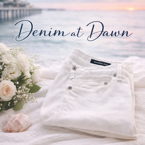 Bandolino Denim - Bandolino Mandie White Capri Jeans – Clean Summer Classic